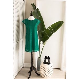 Green Lace Cocktail dress